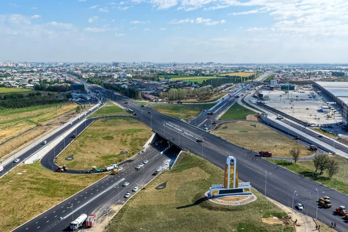 New overpass on the Tashkent–Nurafshon road built for 280 billion soums
